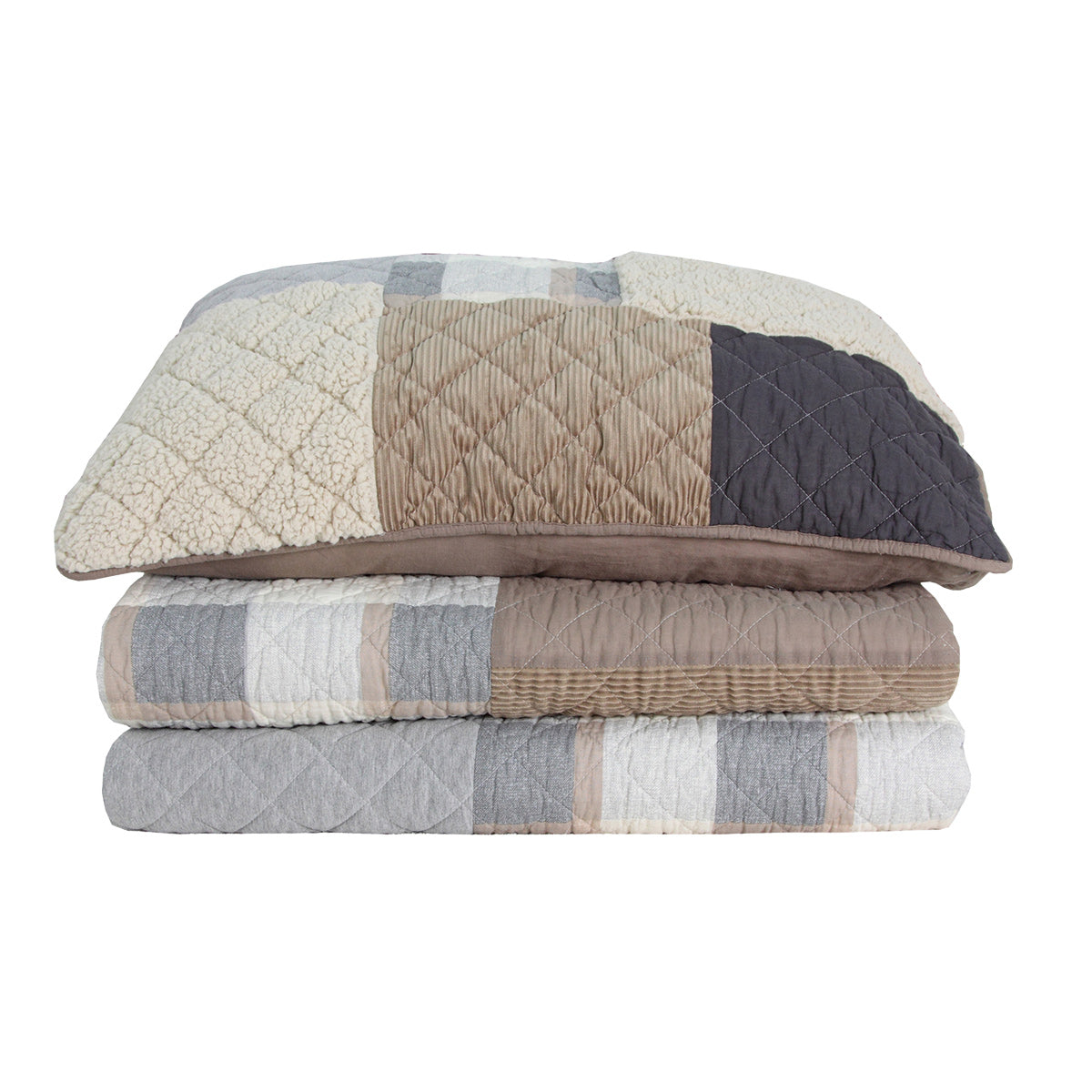 Alpine patchwork quilt
