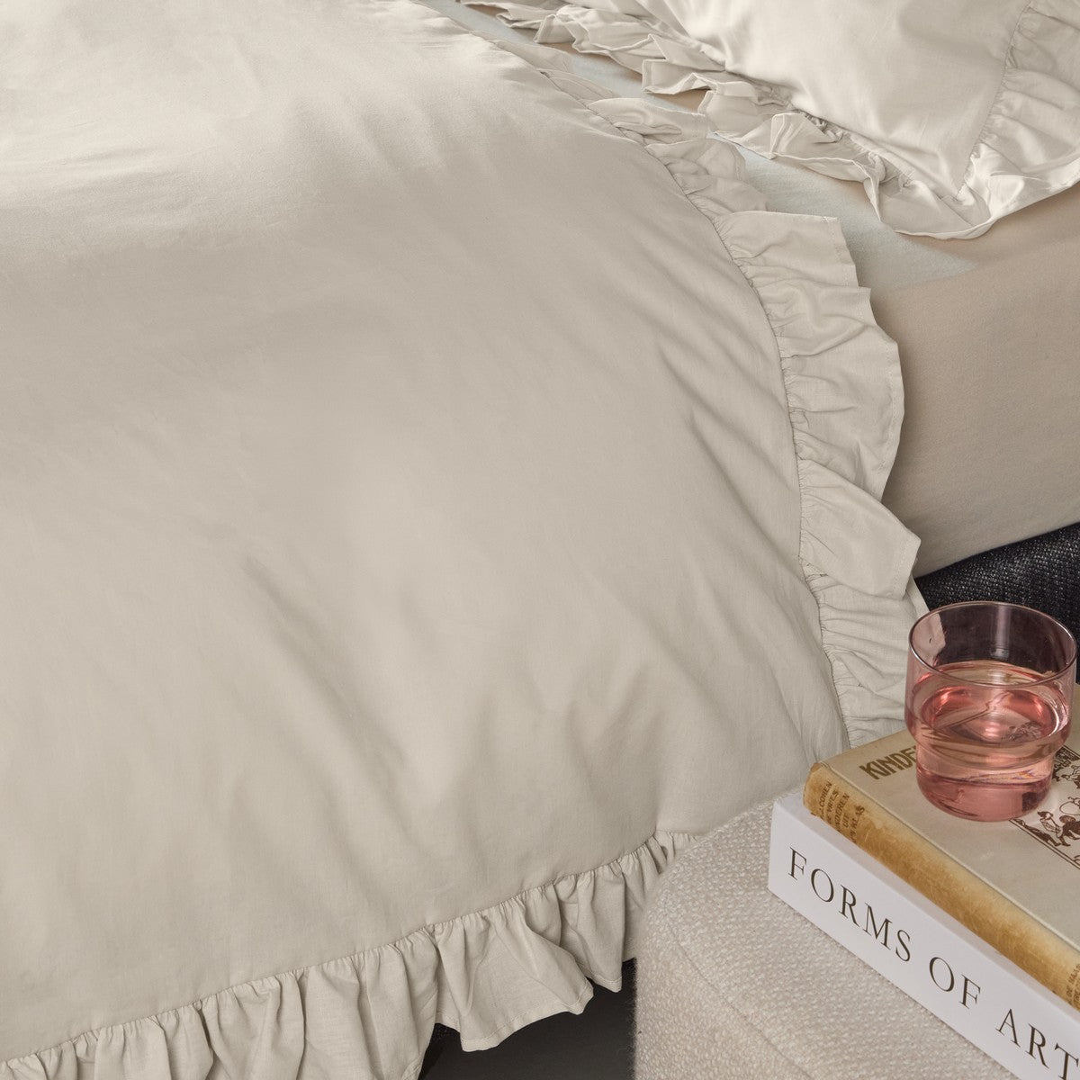 Armance Natural Duvet Cover