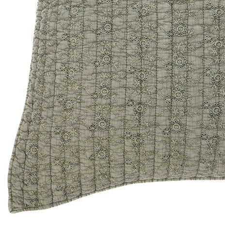 Estelle green decorative pillow cover