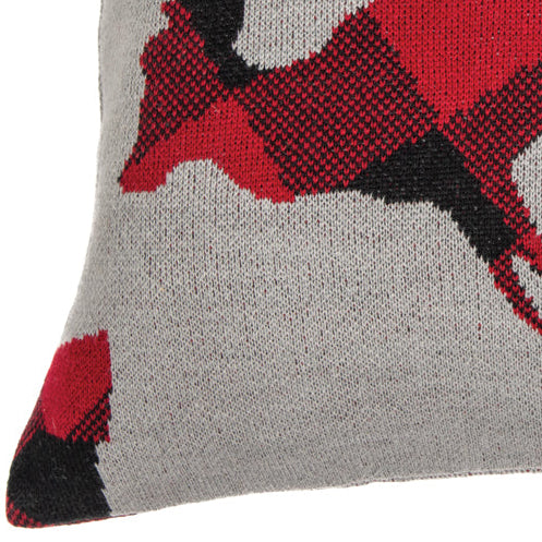 Coussin de Noël gris Holiday