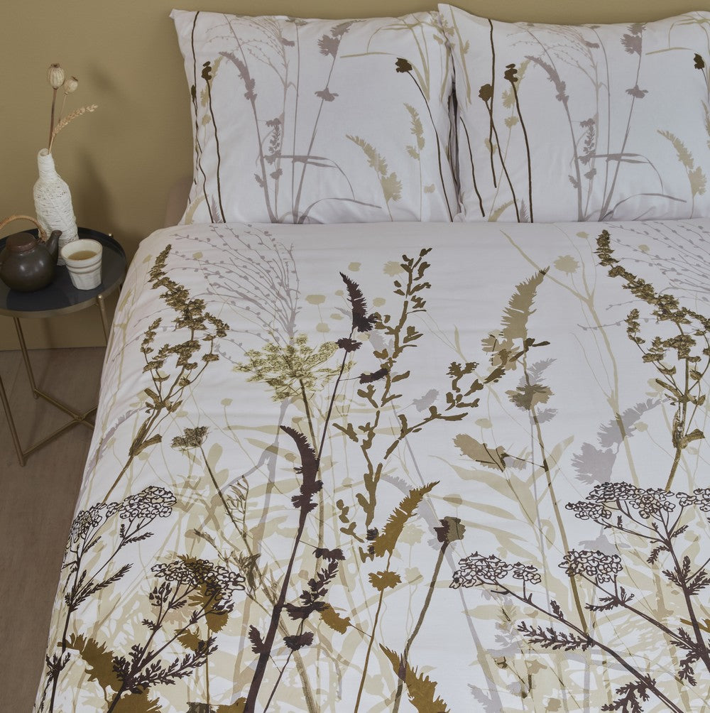 Housse de couette à motifs floraux Grace