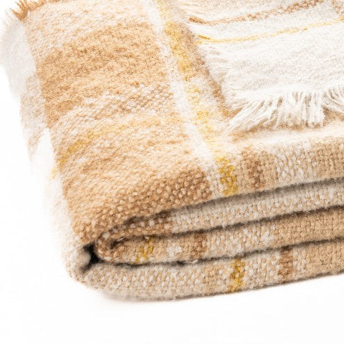 Beck plaid throw
