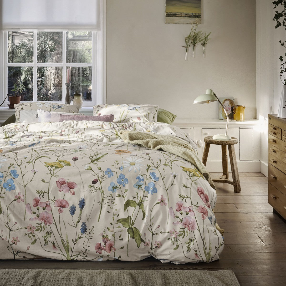 Housse de couette fleurie Melodie