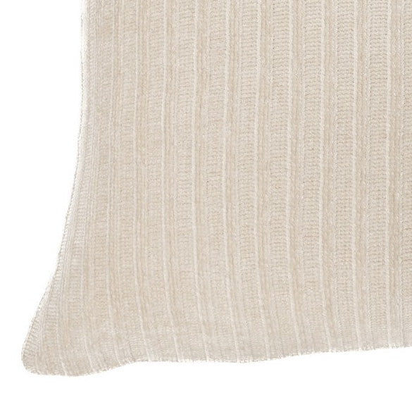Hippy cream chenille european pillow
