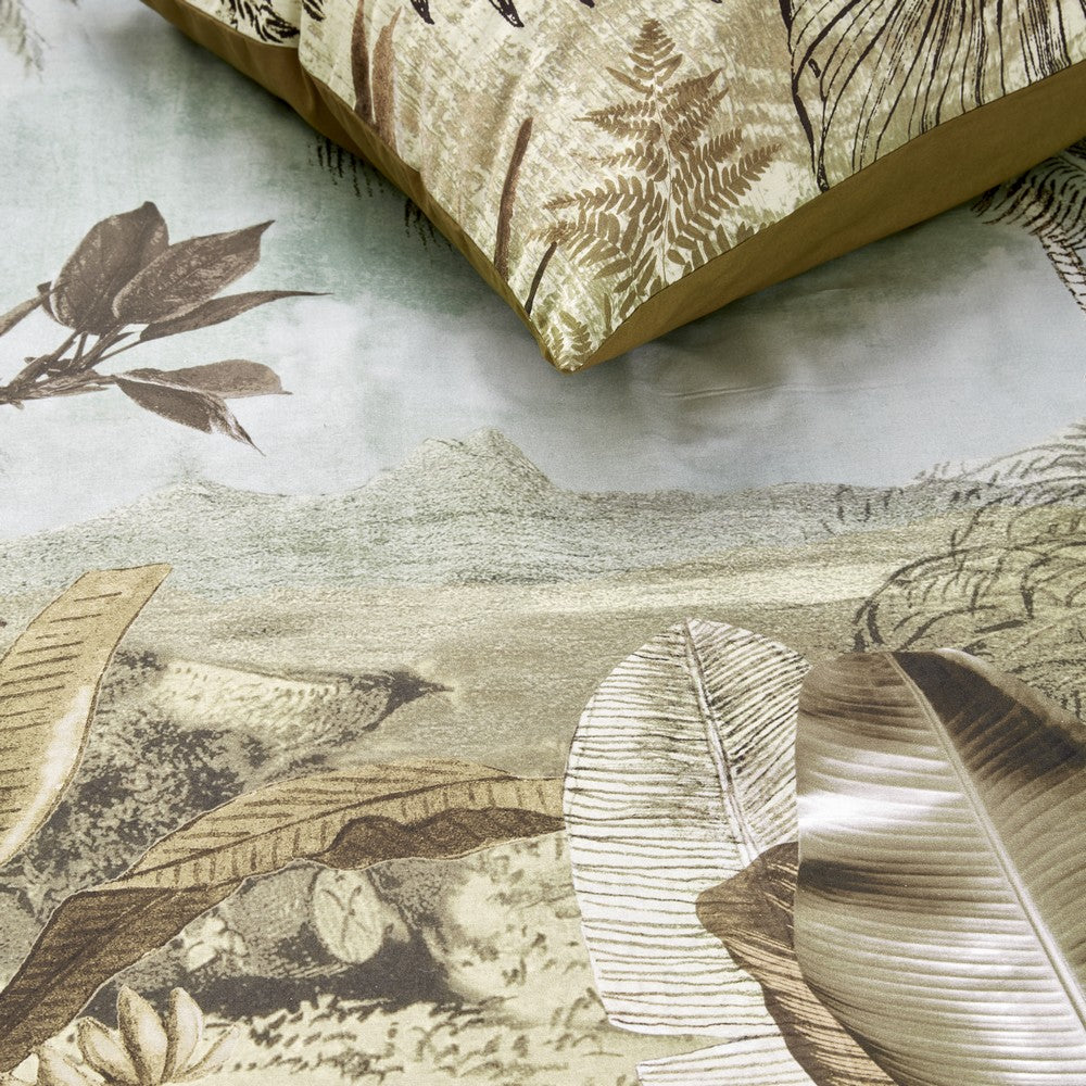 Palma exotic printed duvet cover