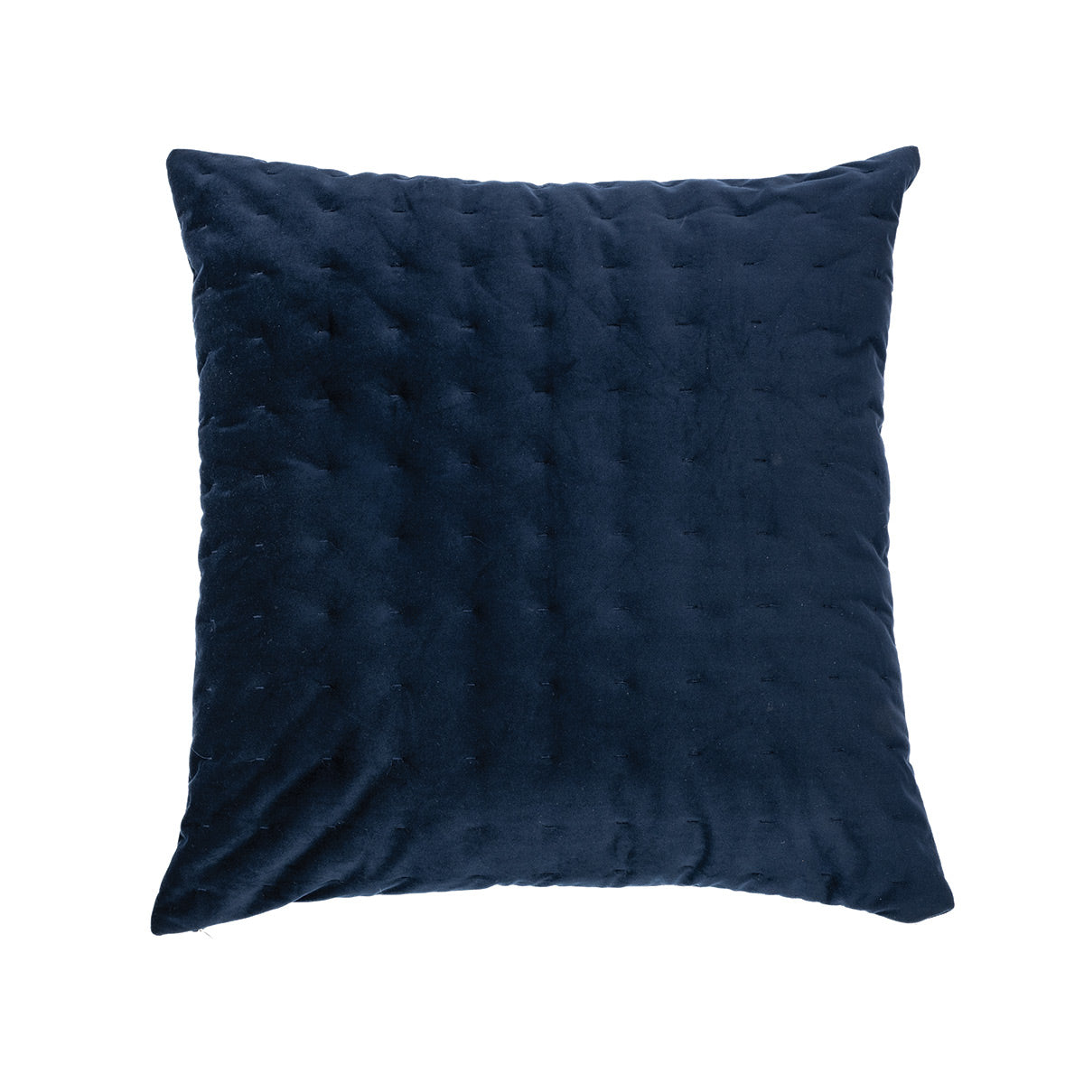 Riad navy velvet european pillow