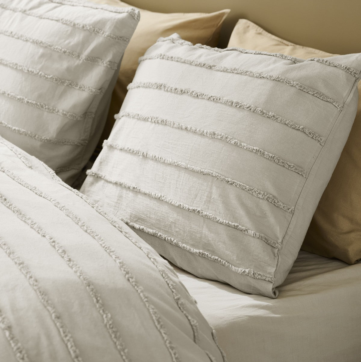 Housse de couette texturée Tufted
