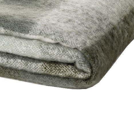 Automne green plaid throw