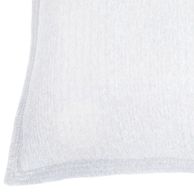 Suite cream quilted european sham