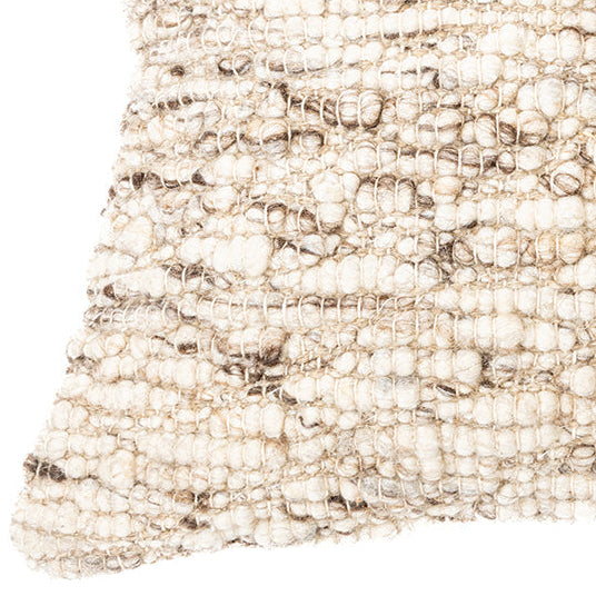Peddle textured decorative pillow