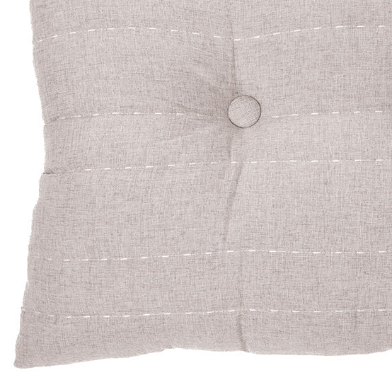 Coussin rectangulaire piqué naturel Dumpling