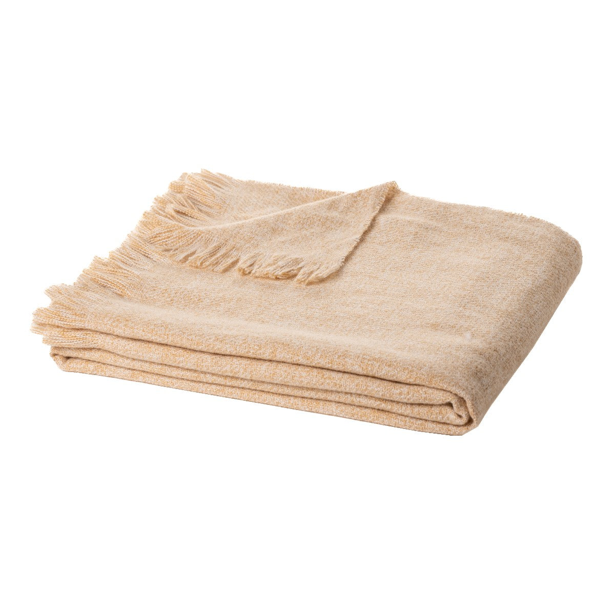 Millie solid terracotta throw