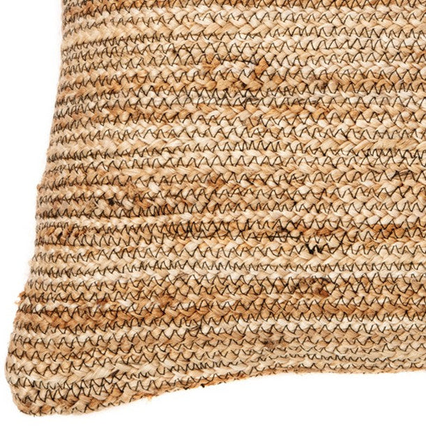 Nature jute european pillow
