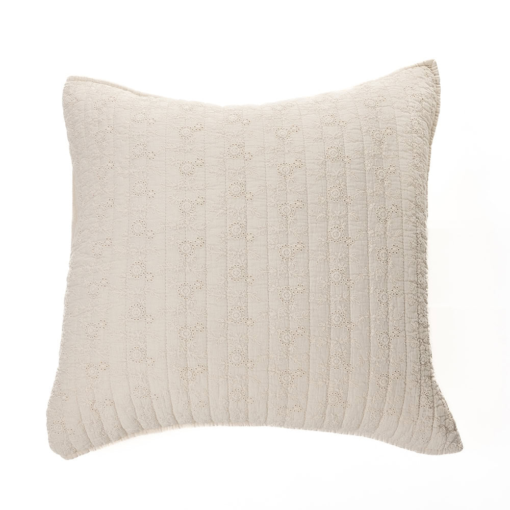 Estelle natural decorative pillow cover