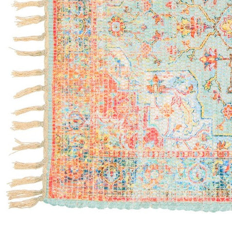 Carpette colorée Hindi