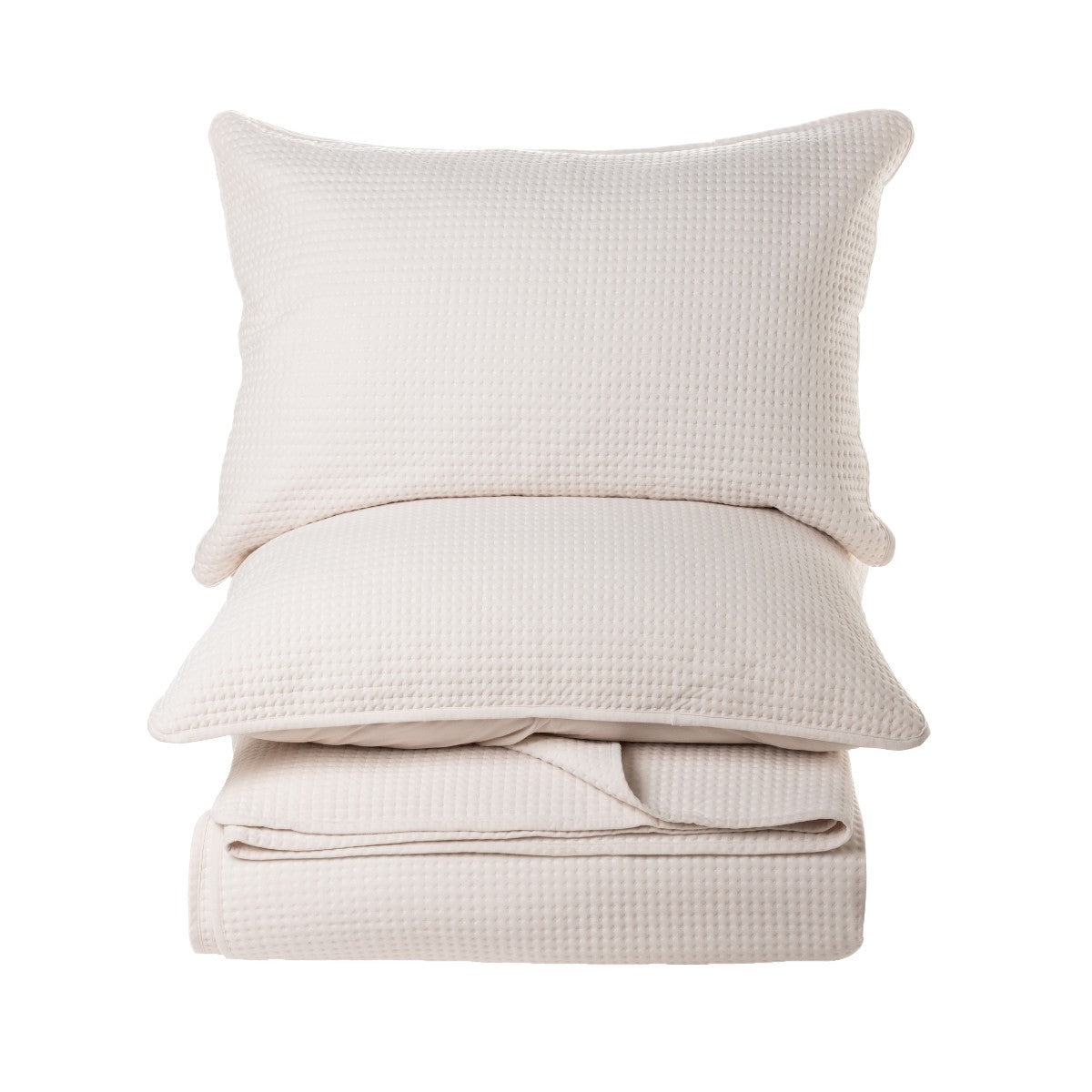 Atelier solid cream quilt