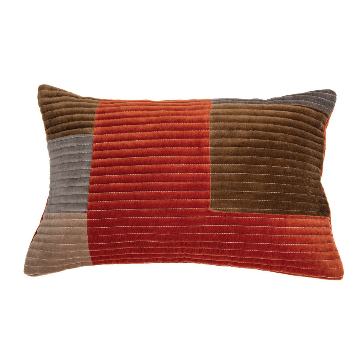 Coussin Carré Vintage Kitsch - Mélange De Laine - 42x42 Cm