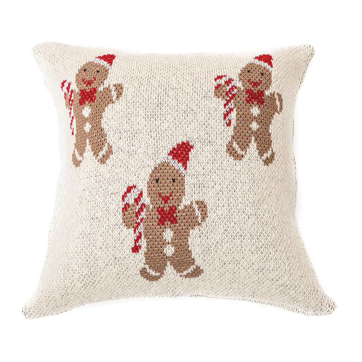 Bonhomme natural decorative pillow