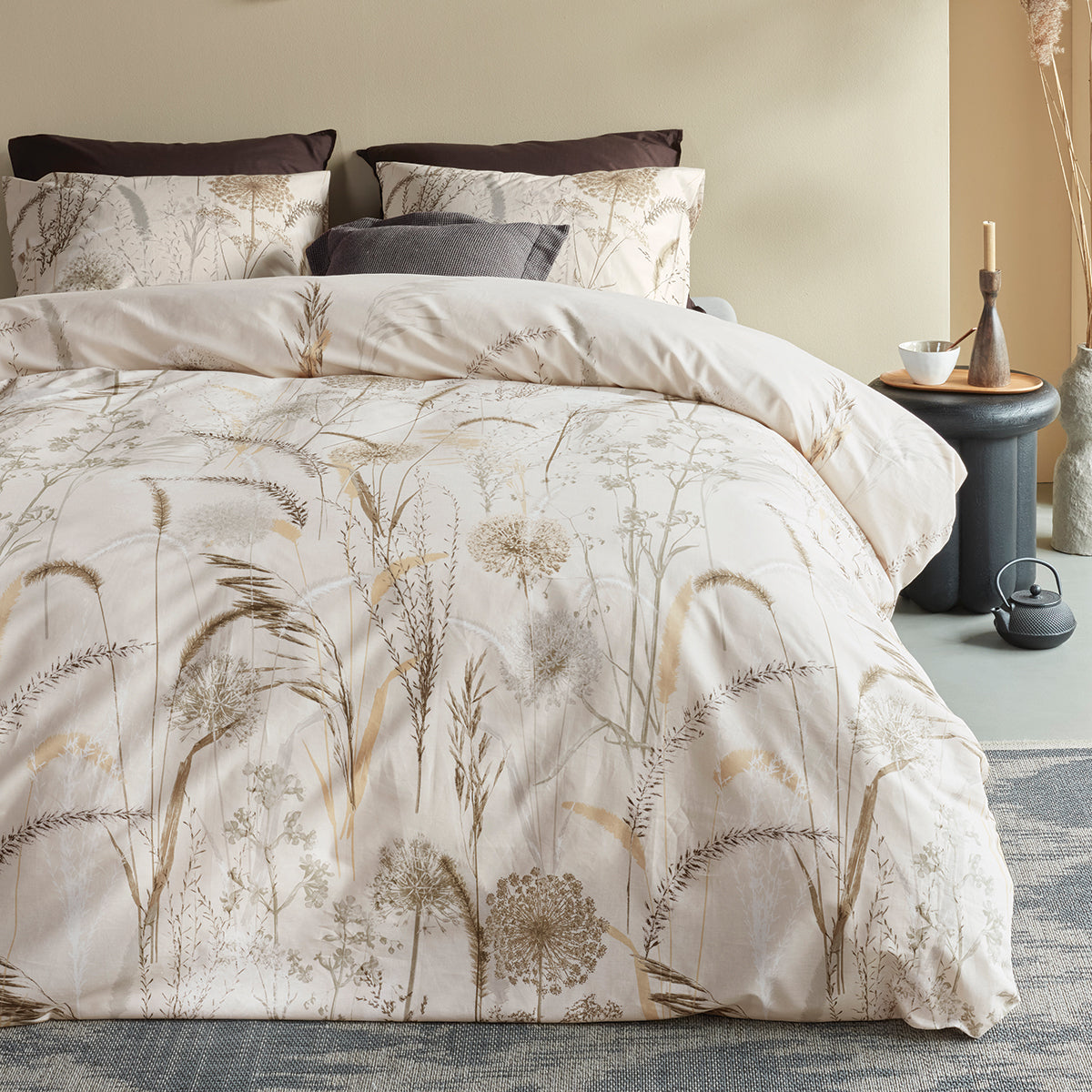 Fleur de coton flowered duvet cover