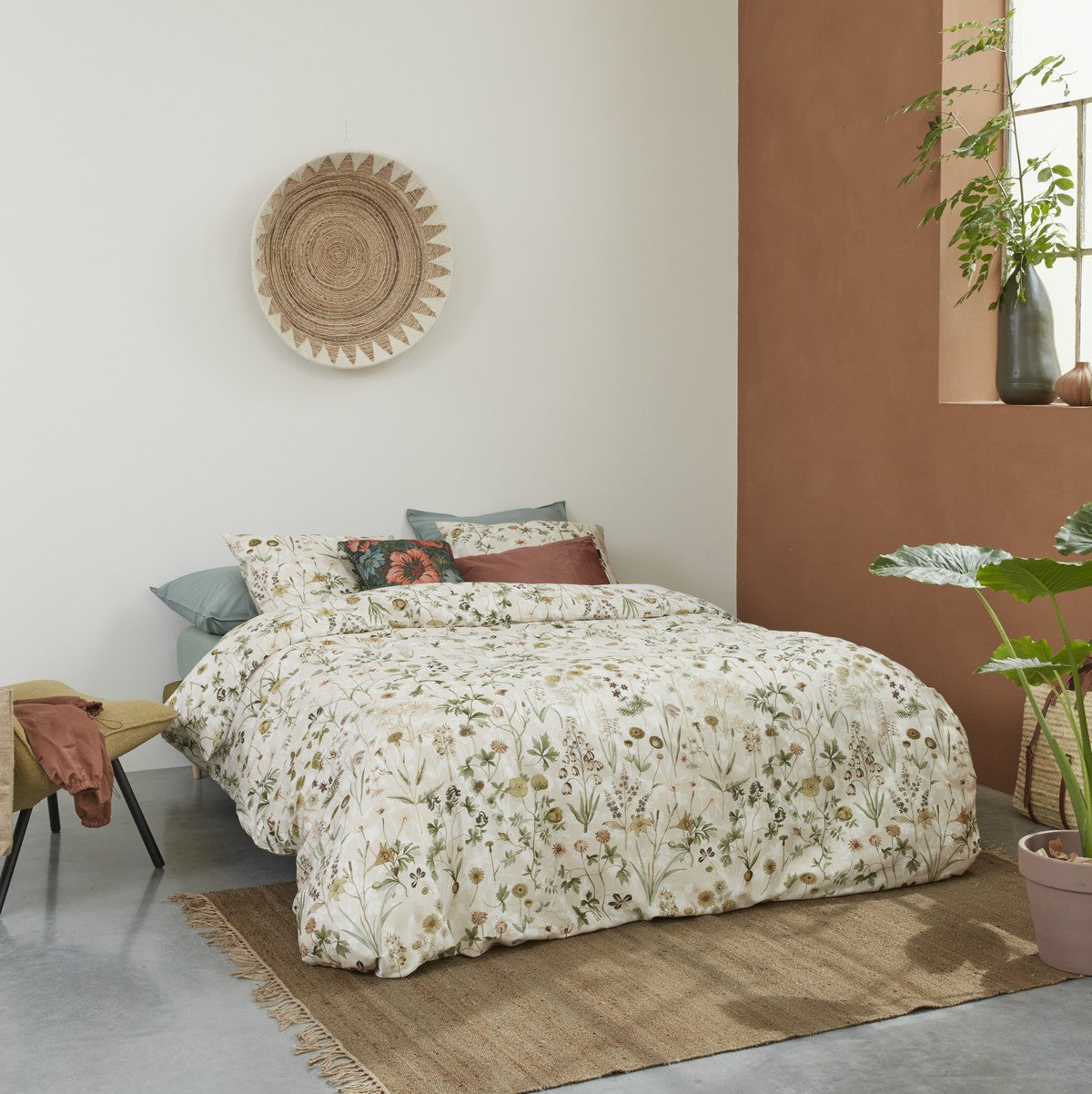 Laurie flowered duvet cover