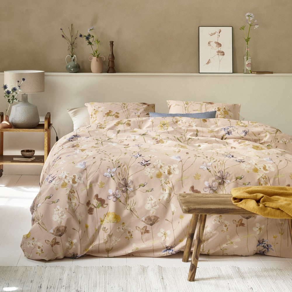 Lily flowered duvet cover
