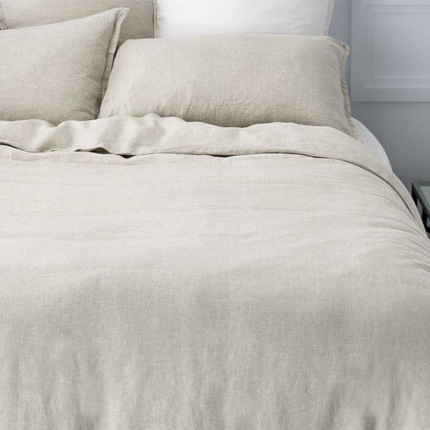 Linen natural duvet cover