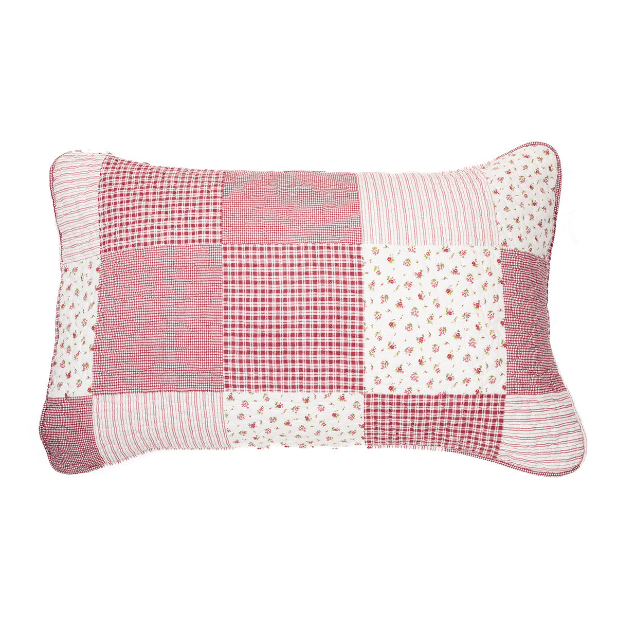 Joelle patchwork printed quilt