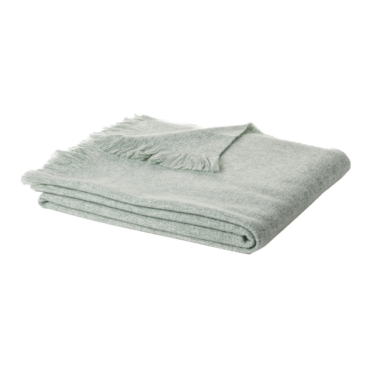 Millie solid sage throw