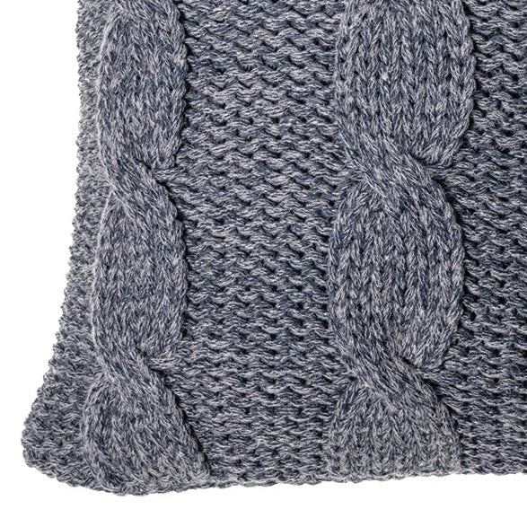 Oreiller européen en tricot Mitos