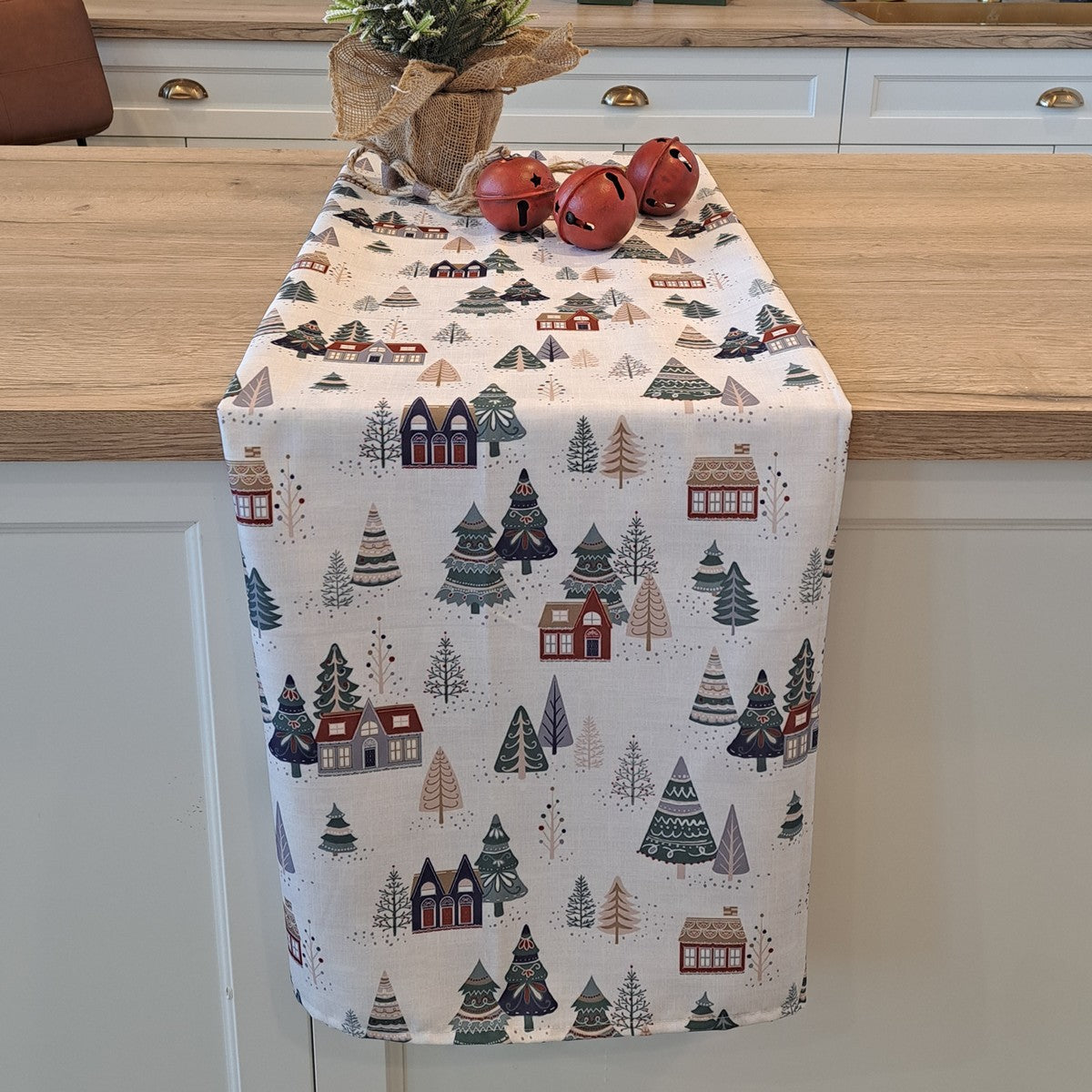 Candy Christmas tablecloth
