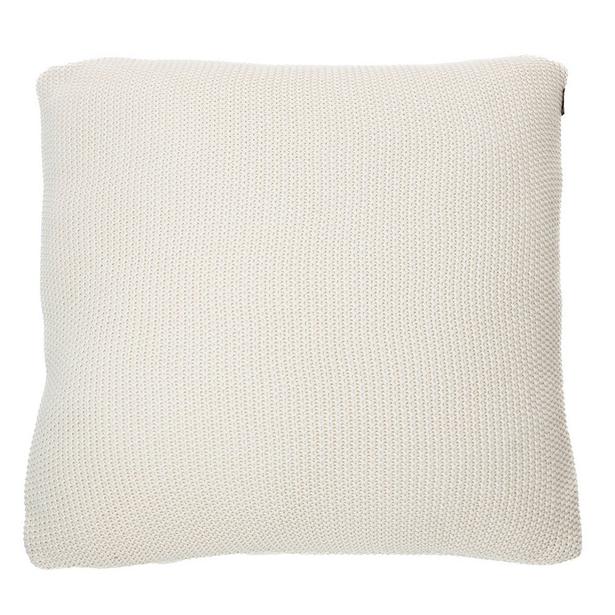 Oreiller européen en tricot crème Charly