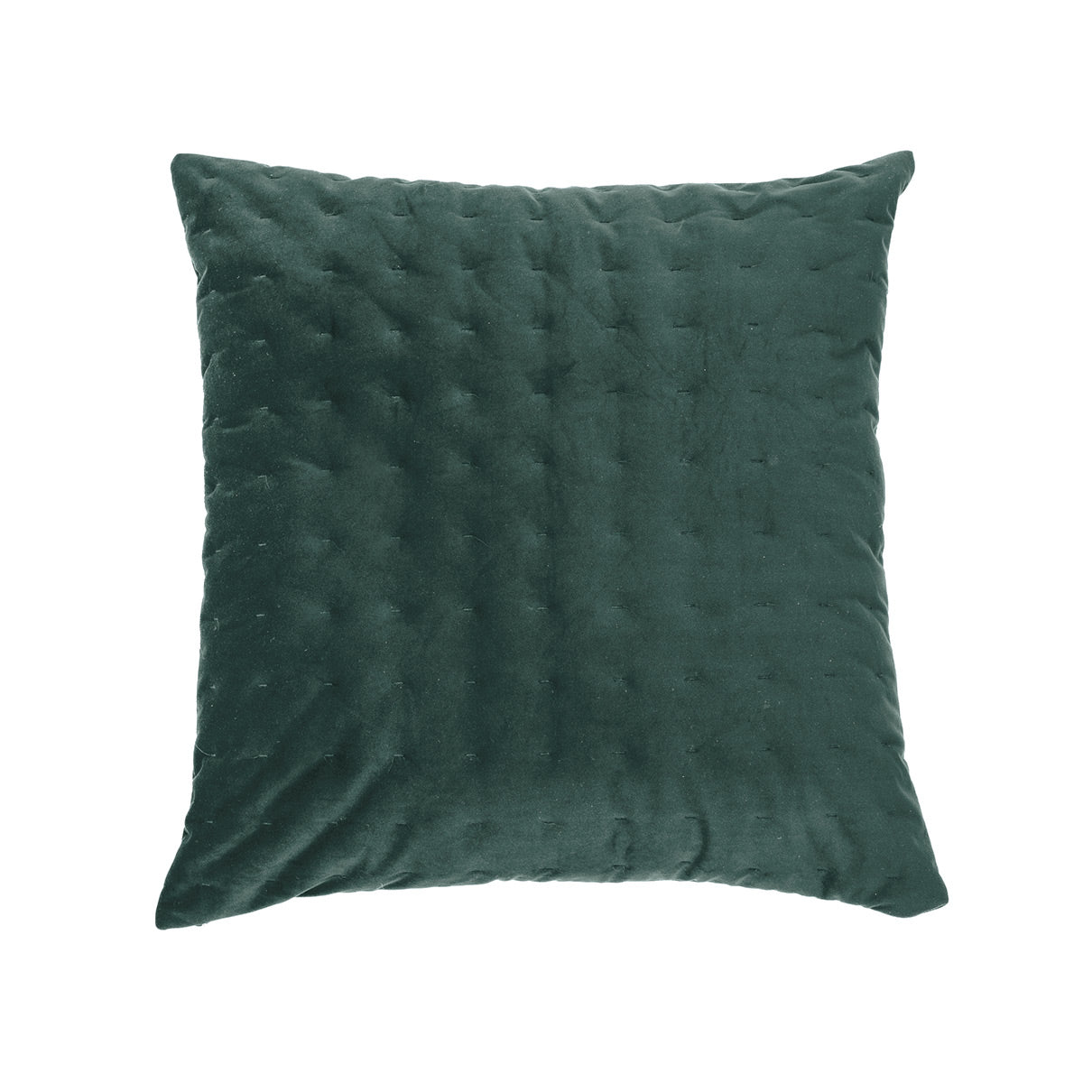 Ensemble de coussins en velours vert foncé Riad