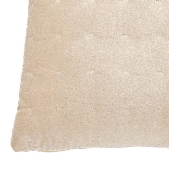 Riad cream velvet european pillow