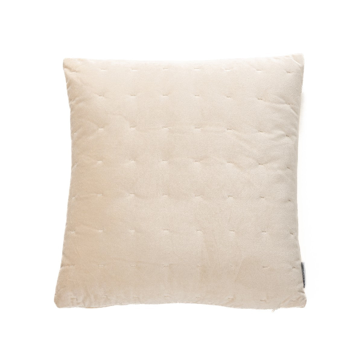 Riad set of cream velvet decorative pillows