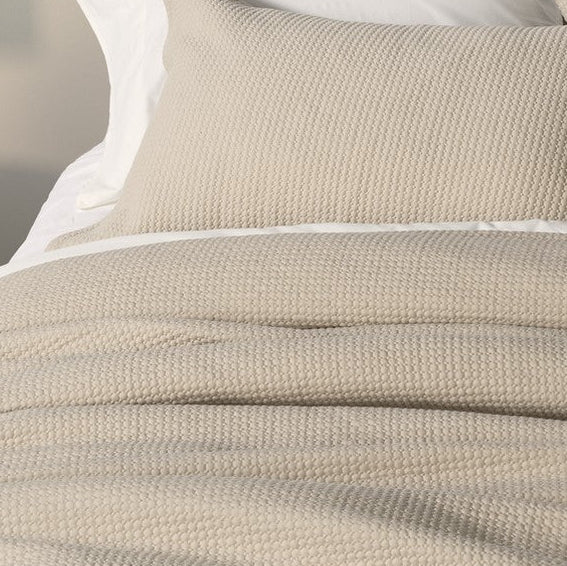 Housse de couette jersey naturel piquée Rustic