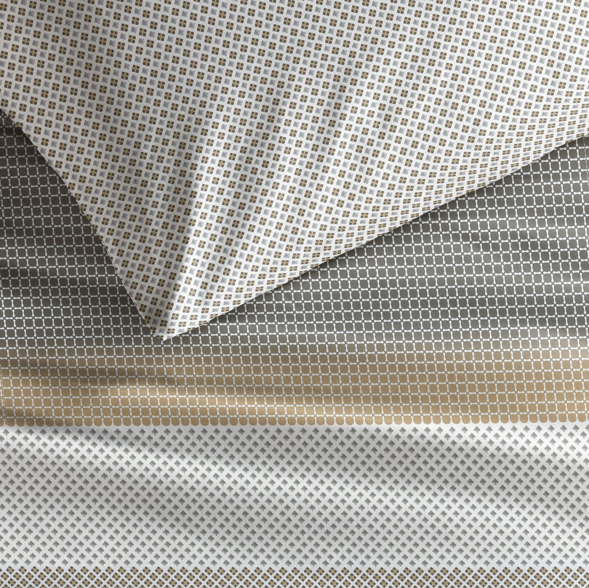 Housse de couette aux motifs géométriques Strom