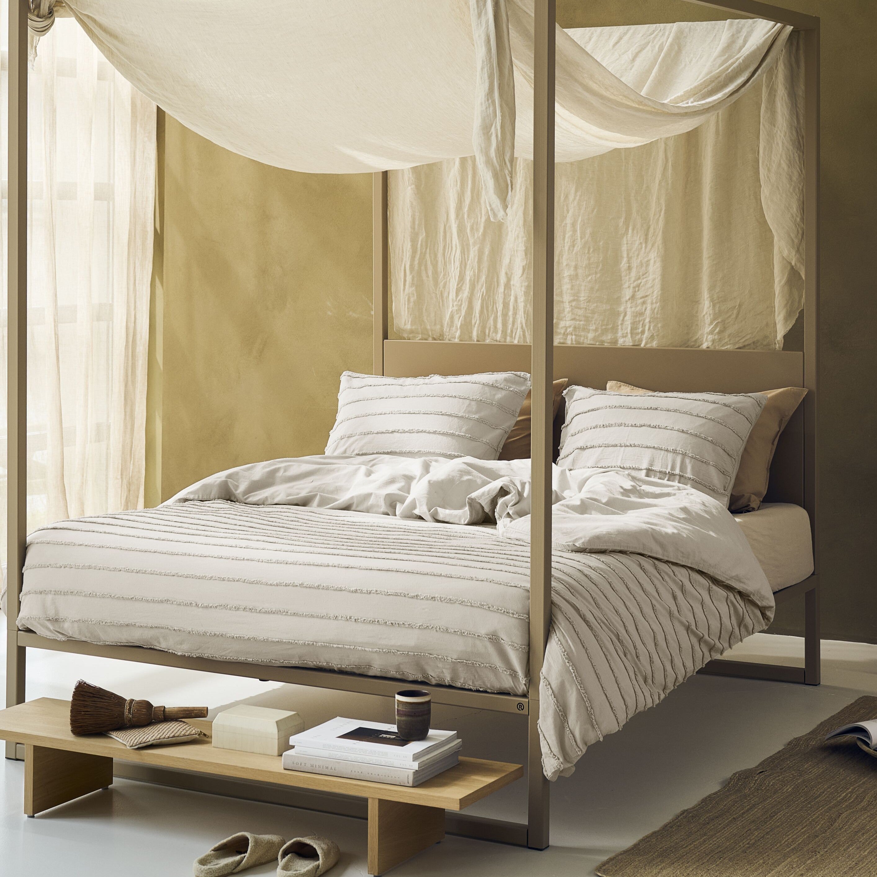 Housse de couette texturée Tufted