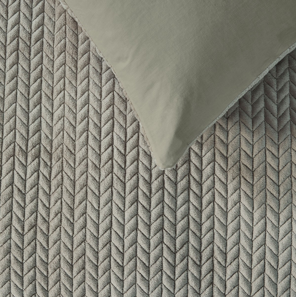 Whisper taupe duvet cover