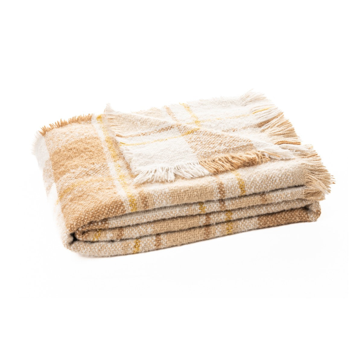 Beck plaid throw