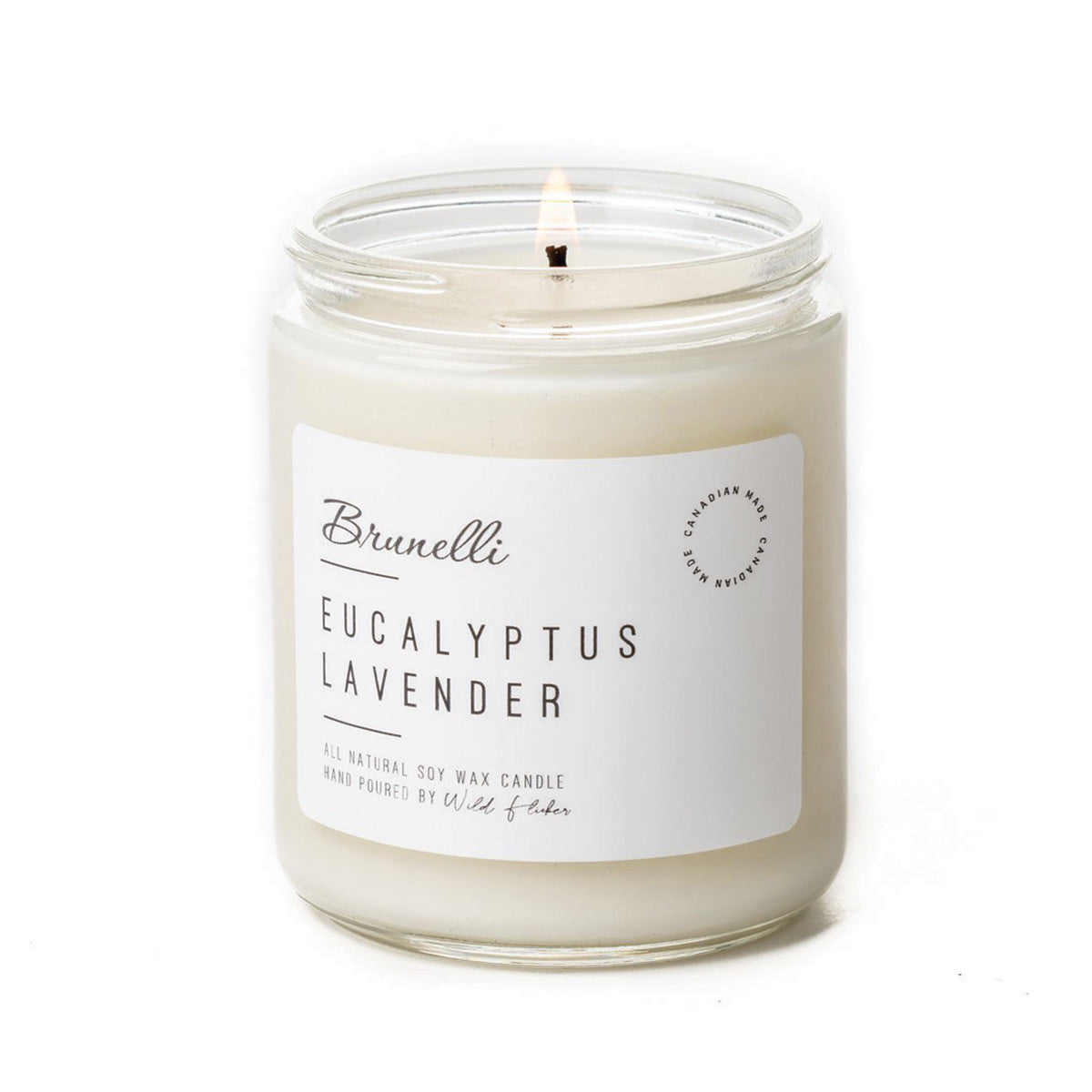 Eucalyptus Lavender soy wax candle