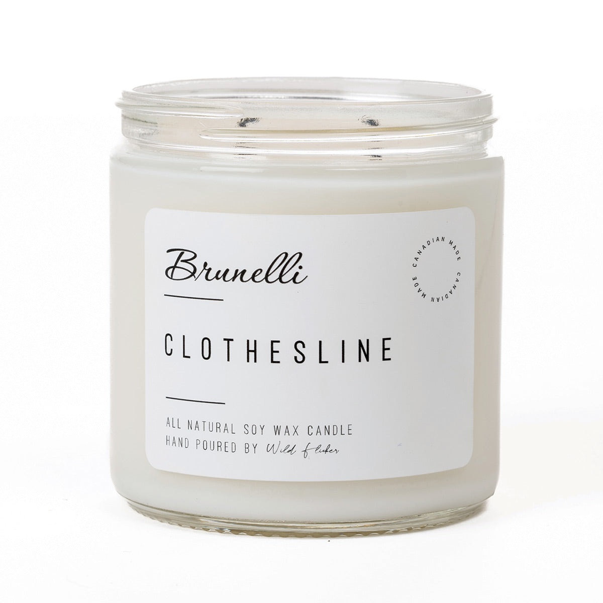 Fresh laundry soy wax candle