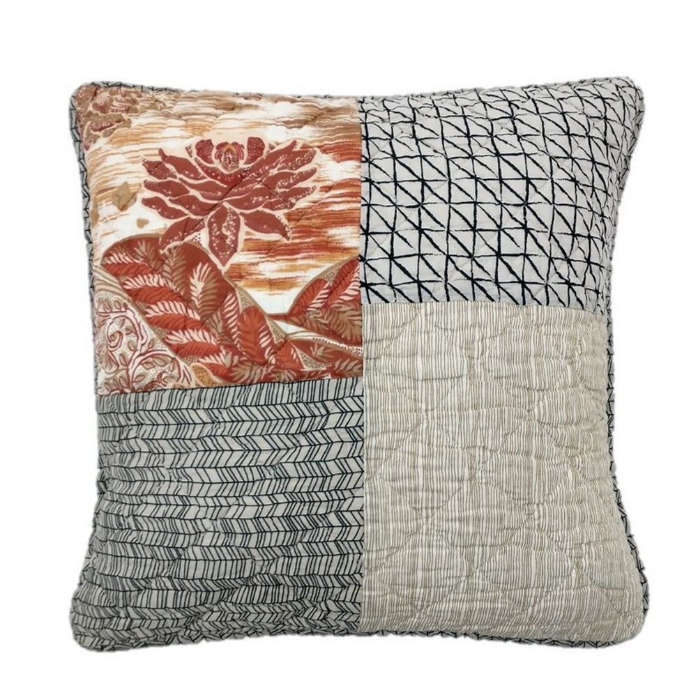 Mocha warm coloured decorative pillow cover