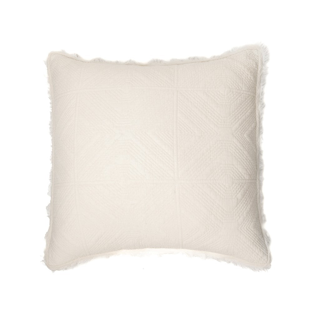Stone Washed natural decorative pillow cover
