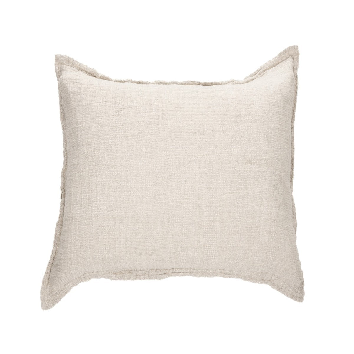 Nata natural toned decorative pillow cover