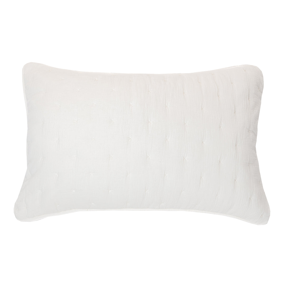 Mousseline white sham
