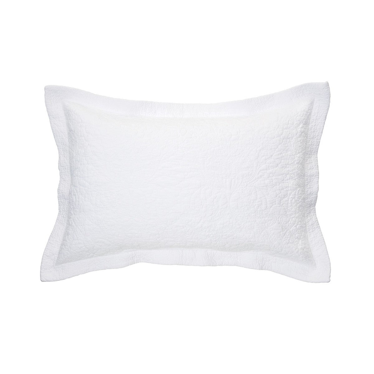 Taylor white pillow sham