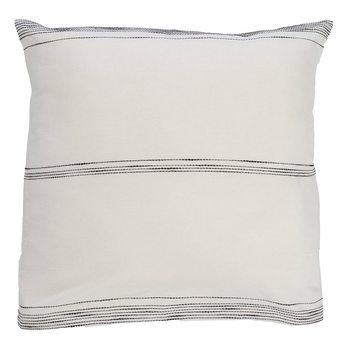 Satsuki ivory and black european sham