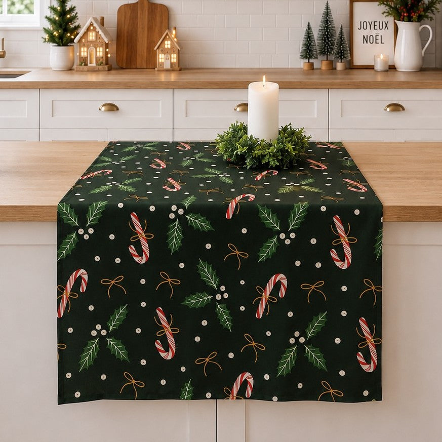 Nappe de Noël Candy cane