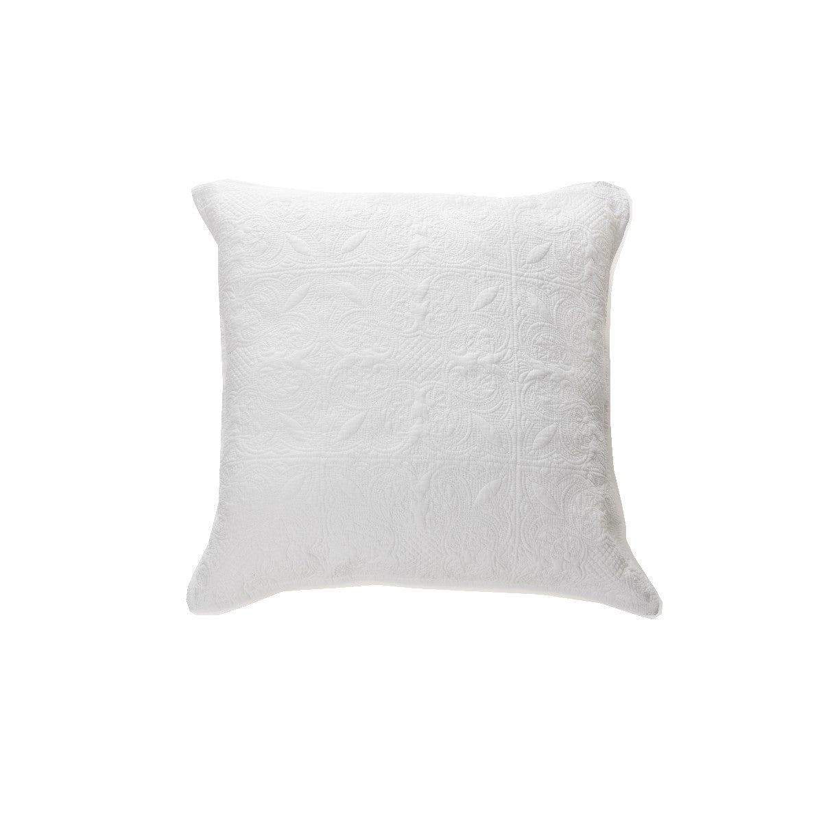 Carmen white decorative pillow cover