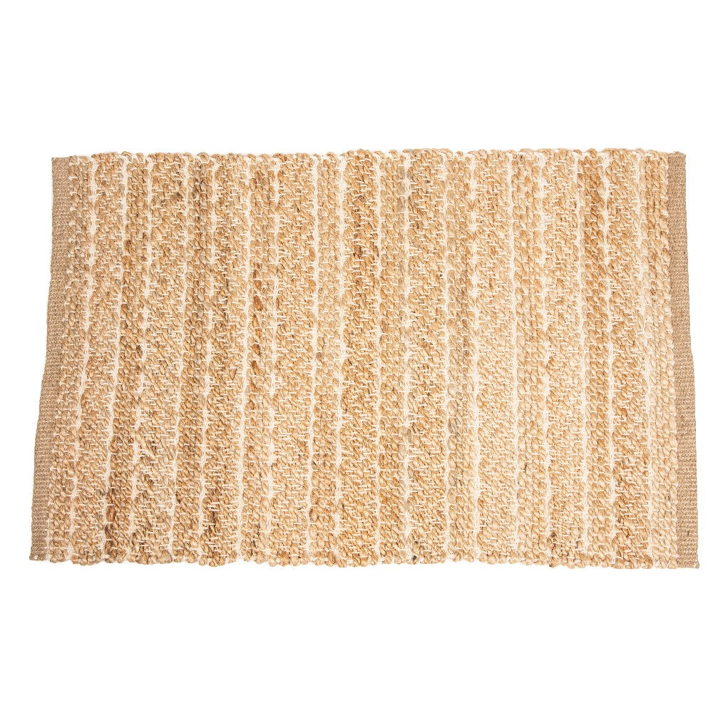 Lungo braided jute area rug